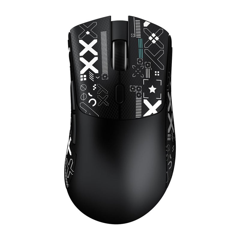 MAMBASNAKE Attack Shark R1 Wireless Gaming MousePAW3311 Optical Sensor 18K DPI59g Ultralight 24GhzBTWired Computer Mice for WinMacBlackTape - Image 2