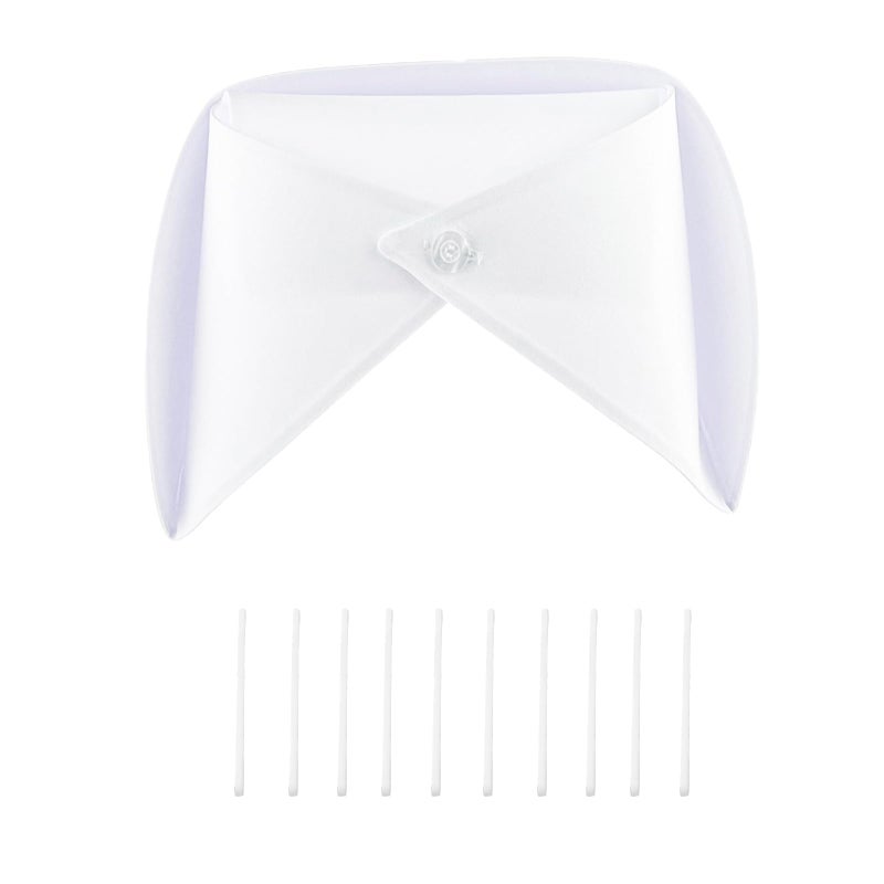 Miokun 1/2/5/10/20 Pack White Nurse Hat Headband Nurse Cap Costume and 10 Pins for Nursing School Graduation Party Supplies (1) - Image 1