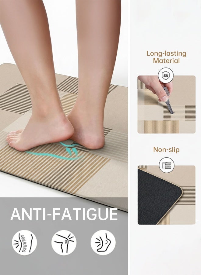 AiQi Waterproof Anti-Slip Kitchen Floor Mat Set of 2 (50×80cm + 50×150cm) | Soft Anti-Fatigue Comfort Rugs for Kitchen, Bedroom & Entrance - Image 4