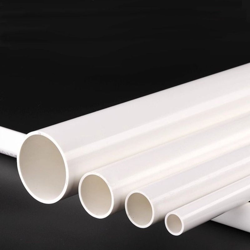 مواسير PVC للسباكة الصناعية 500 مم 16×12 مم بلاستيك صلب أبيض عالي الصدمات للاستخدام المنزلي والأعمال اليدوية والدفيئات والحدائق والمزارع وورش العمل لتغذية المياه والصرف الصحي - Image 3