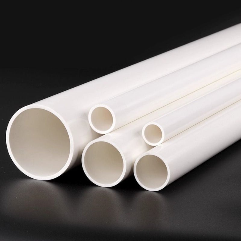 مواسير PVC للسباكة الصناعية 500 مم 16×12 مم بلاستيك صلب أبيض عالي الصدمات للاستخدام المنزلي والأعمال اليدوية والدفيئات والحدائق والمزارع وورش العمل لتغذية المياه والصرف الصحي - Image 1