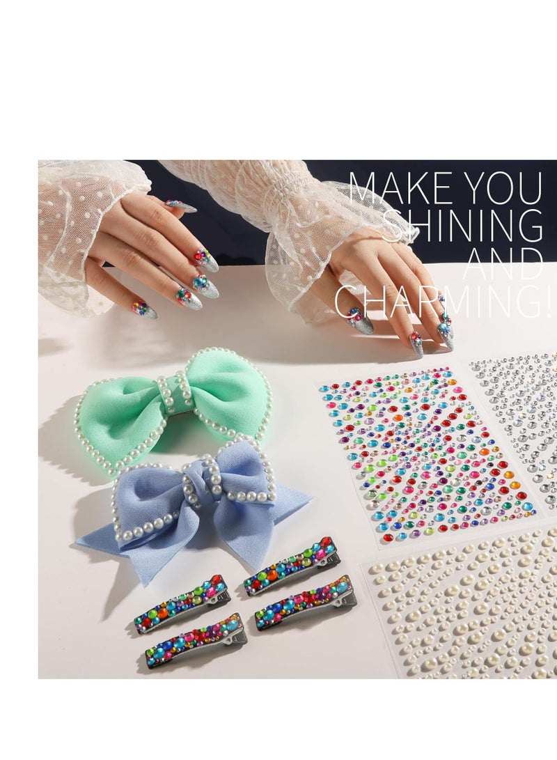 Teenitor جواهر الوجه من تينيتور، جواهر لاصقة ذاتيًا للوجه وخرز للمكياج، جواهر للمهرجانات لملحقات الهالوين، جواهر شعر، ملصقات خرز للوجه، العين، المكياج، الجسم - Image 4