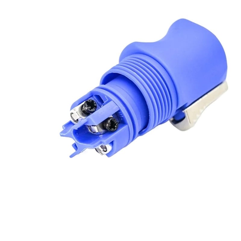 10Pcs Powercon AC Socket 20A Input Output Blue White nac3fca​ Twist Locking Connector(5 Sets Input) - Image 3
