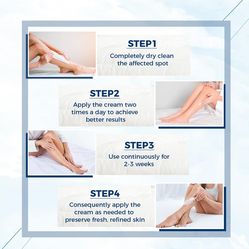 OUKEYA Urea Cream 40 Percent, Foot & Hand Cream for Dry Cracked, Urea Lotion for Feet Maximum Strength(12.35Oz) - Image 4