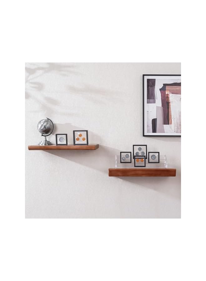 The Bros 11 PCS 3D Floating Display Frame Case with Clear Acrylic Stand, Clear Display Easel for Collectibles Storage, Display Holder with Transparent Shelves for Jewelry, Medals, Coins -3 Tier Black - Image 2