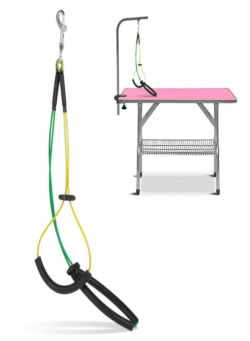 Excefore Dog Grooming Restraint Rope Pet Grooming Noose Loop Pet Grooming Table Harness Leash for Dogs Cats Size S - Image 3