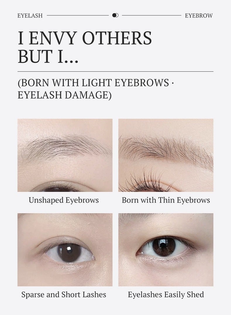 Kormesic مصل الرموش والحواجب 2 في 1-يعزز الحجم والصحة 7 مل - Image 5