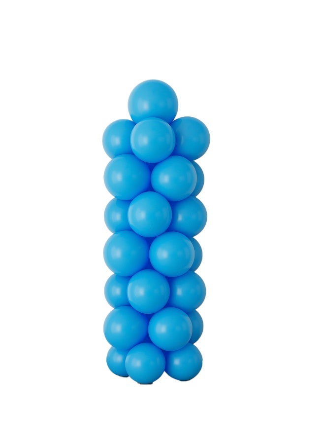 نقطة الحزب 50 قطعة من بالونات اللاتكس القياسية، بالونات زرقاء سماوية مقاس 10 بوصات لحفلات الزفاف وأعياد الميلاد والمهرجانات وديكورات الحفلات - Image 4