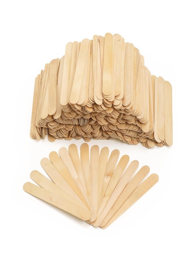 Colorations Jumbo Wood Craft Sticks, 500 Pieces - Natural Wood Craft Sticks for Building, Sorting, Mixing, Counting - Each One Measures 8” Long - Great for Kids Crafts and Projects -NJUMBO - Image 1