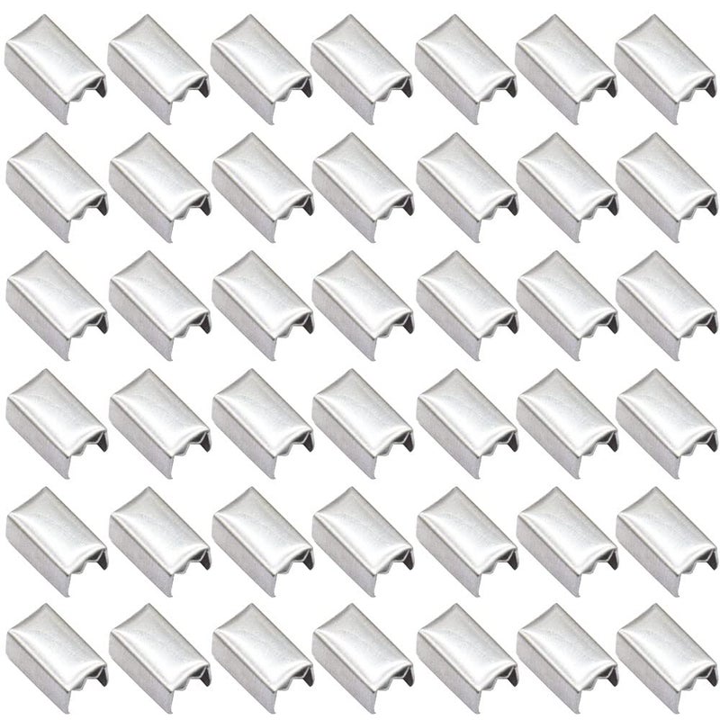 End Fasteners Crimp SilverGold Ends Fold Over Crimp Ribbon Caps End Clip End Clamps Cord Rope Clip Leather Key Fob Hardware Jewelry Findings 200pcs 7mm Silver