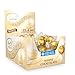Lindt LINDOR White Chocolate Candy Truffles White Chocolate Candy with Smooth Melting Truffle Center 254 oz 60 Count - Image 2