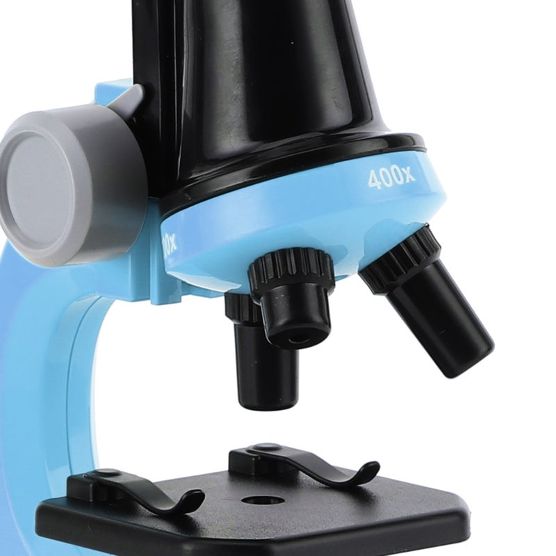 40X‑1200X  High Definition Microscope Monocular Plastic Biological Microscope for ChildBlue - Image 4