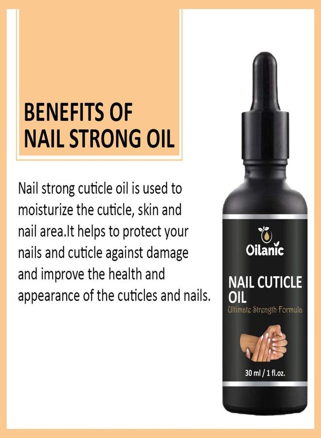 Oilanic Nail Cuticle Oil for Stronger Nails and Healthier Cuticles (Set of 1, 30 ml)|Deep Nourishing and Hydrating Oil for Dry, Cracked and Damaged Cuticles Suitable for Women and Men| - Image 4