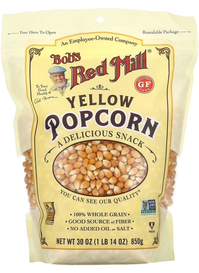 Bob's Red Mill Yellow Popcorn 1 lb 14 oz (850 g) 