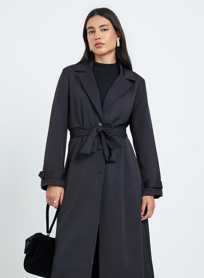 ستايلي كيمونو بحزام وقصة عادية - Image 4