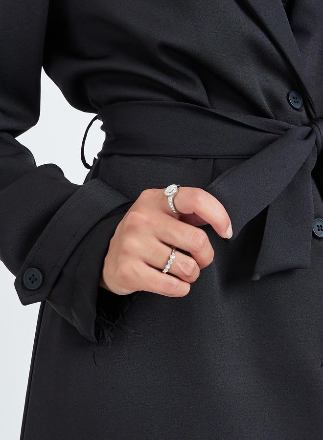 ستايلي كيمونو بحزام وقصة عادية - Image 5