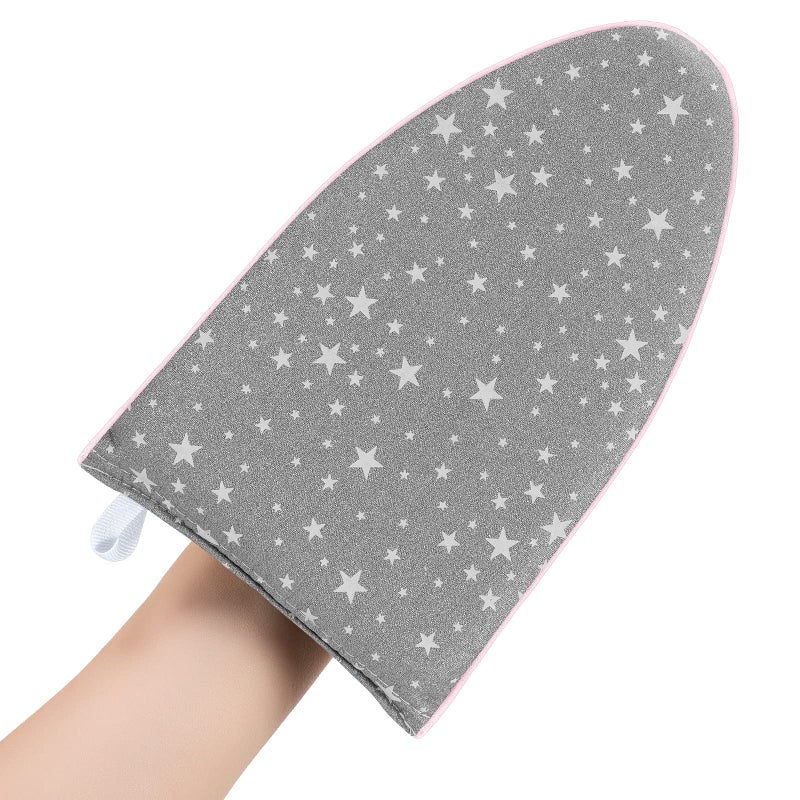CINPIUK Garment Steamer Ironing Gloves Anti Steam Glove Heat Resistant Garment Steamer Mitt, Garment Steam Accessories for Clothesï¼ŒWhite Star - Image 1