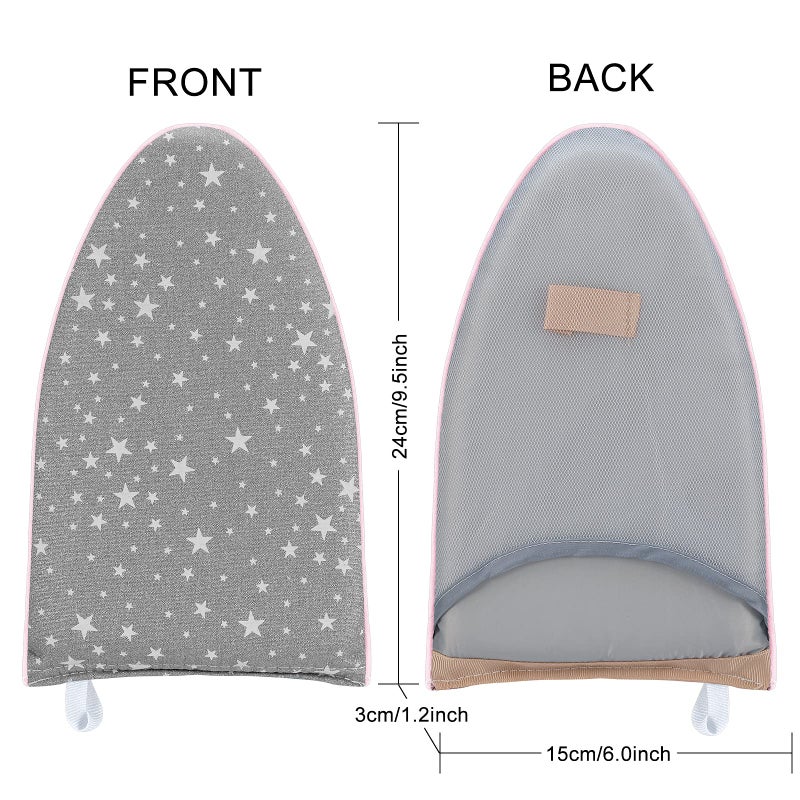 CINPIUK Garment Steamer Ironing Gloves Anti Steam Glove Heat Resistant Garment Steamer Mitt, Garment Steam Accessories for Clothesï¼ŒWhite Star - Image 3