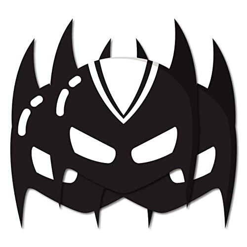 Festiko® Black-Panther Theme Eye Masks (12 Pcs), Super Hero Theme Party Supplies, Return Gifts for Kids, Super Hero Theme Party Items - Image 1
