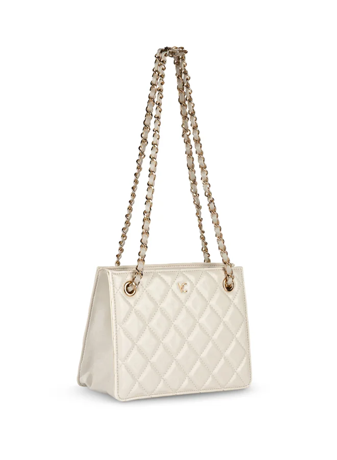 Vincci Women Quilted Chain Detailed Shoulder Bag