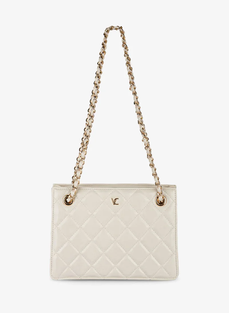 Women Quilted Chain Detailed Shoulder Bag
