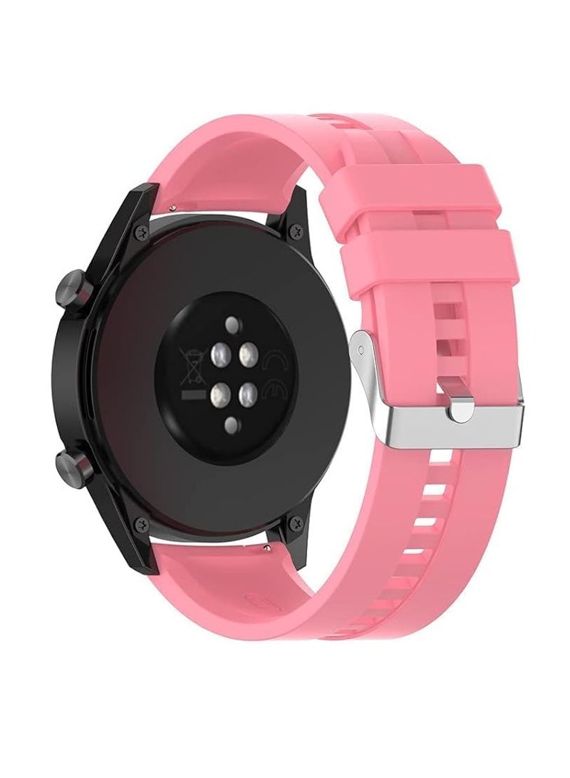 Silicone Sport Band 22MM Strap For Samsung Galaxy Watch 3 45mm/Watch 46mm/Gear S3/Huawei watch GT3 GT4 46MM/Huawei Watch 3&4/3&4 Pro/GT2E/GT2 Pro/GT GT2 46MM/Amaz fit GTR 4/3/3Pro/2/2e - Image 1