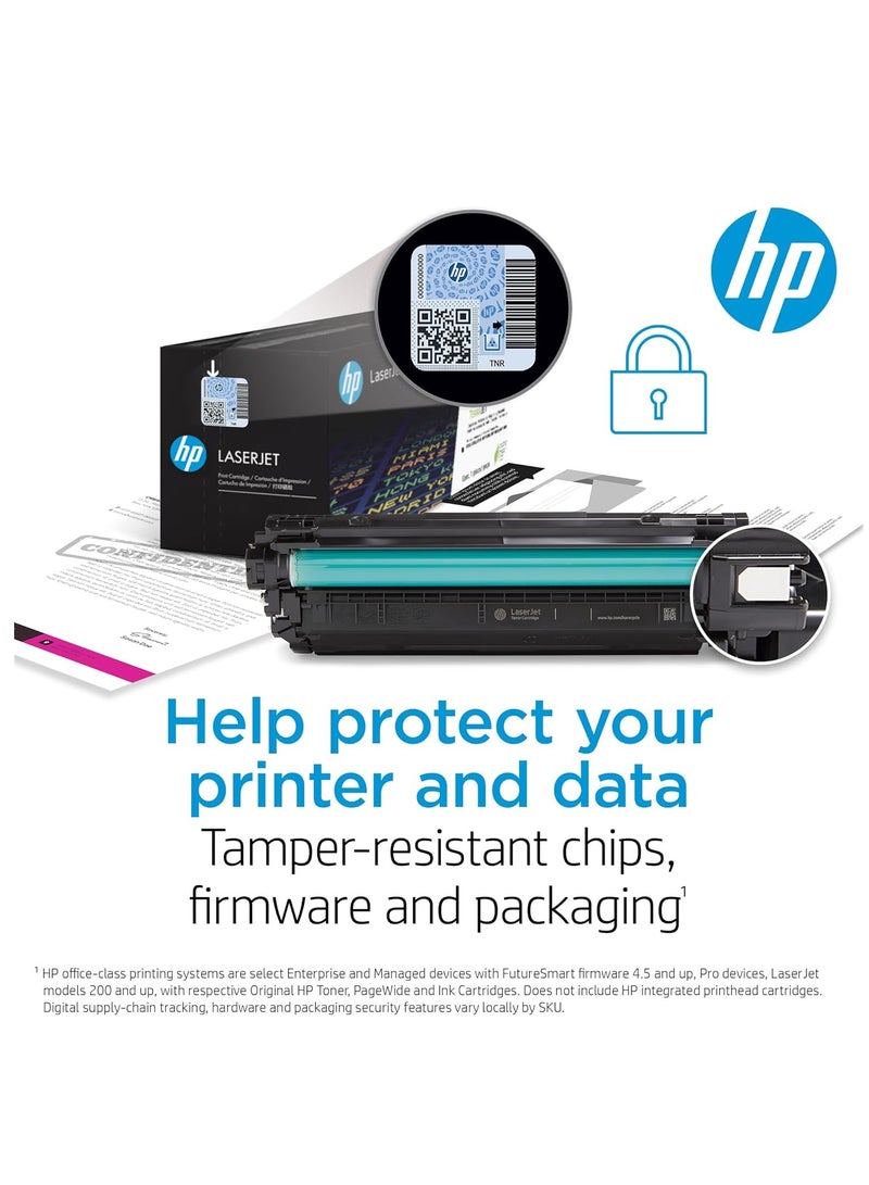 ص خرطوشة حبر HP 151 الأصلية W1510A أسود، متوافقة مع طابعات HP LaserJet Pro 4003 وMFP 4103  - Image 5