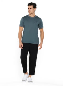 NAUTICA Essential Regular Fit Cotton Blend Logo Crew Neck T-shirt  - Image 4