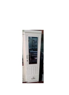 Galaxy Design Galaxy Design Single Door Cupboard with Mirror GDF-NAD711 White  - Image 1