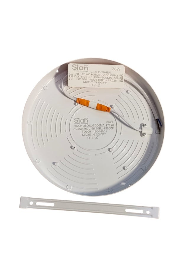Sian Tech LED panel 36w white outside 22*22cm 6500K 3600LM - 25000h life time  3years warrantee - Image 3