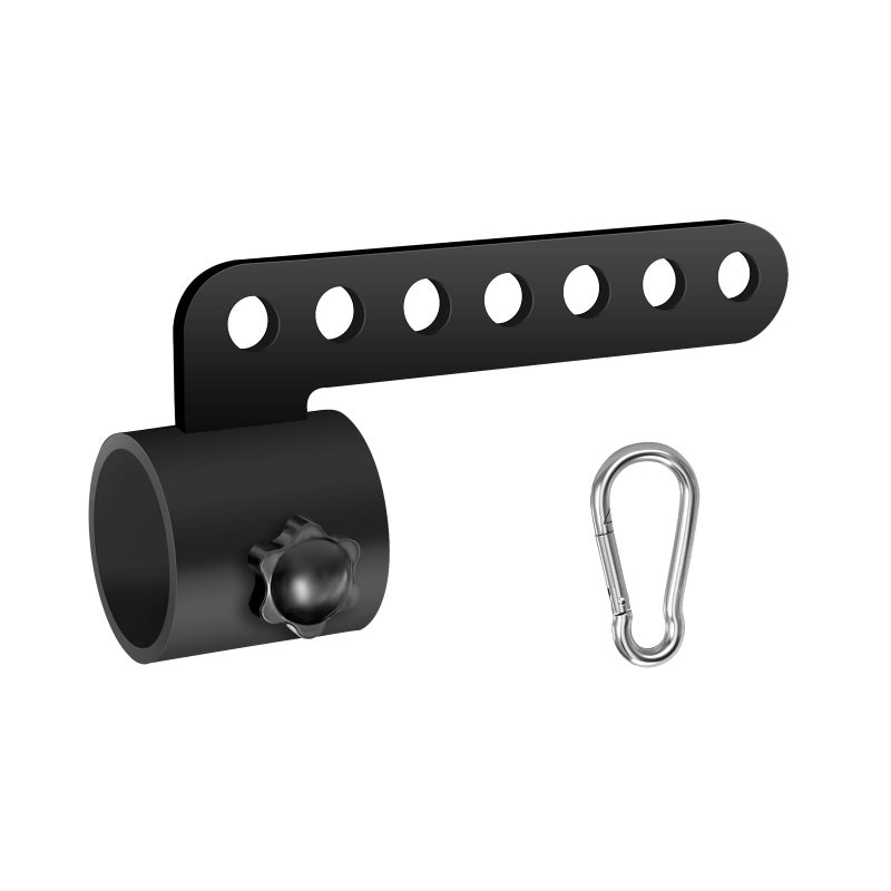 OMMUU Belt Squat Bar Machine Attachment for 2 inch Olympic Barbell BarLandmine DHandle Cable T Bar Row Attachment for Squat Rack Home Gym Workout - Image 2