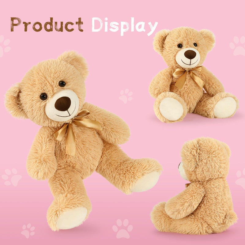 ماوجولان Maogolan Bulk Teddy Bear Shower 20 حزم دماء صغيرة محشو بالحيوانات بكميات كبيرة 13.5 " - Image 2