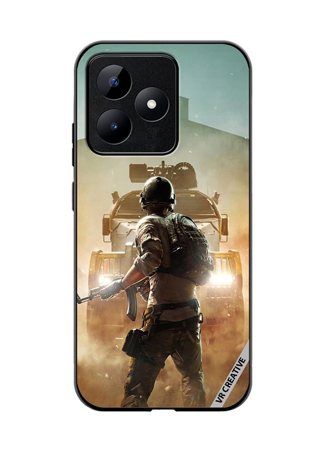 VR CREATIVE Protective Case Cover For Realme C53 Pubg Design Multicolour - Image 1