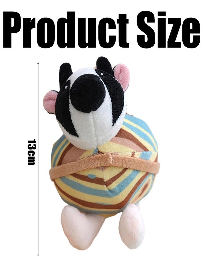 INOCEAN Italian Brainrot Toys, Brainrot Plush, Brainrot Toy Cow Plush Decor with Beaded Chain, Unique Gift for All Ages, Soft Doll for Tung Tung Sahur Toy, Dolls & Plush Toys - Image 2