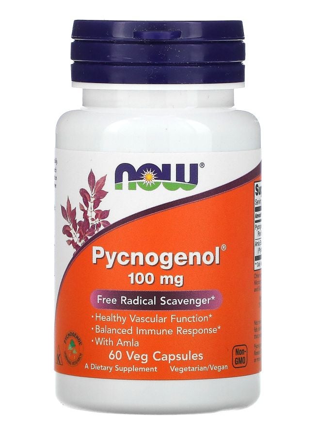 now بيكنوجينول 100 ملغ 60 كبسولة نباتية