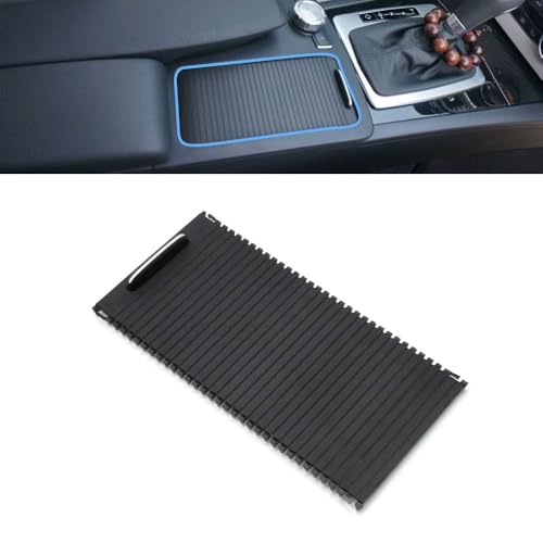 Goodithy Center Console Roller Blind Cover Cup Holder Rolling Zipper Console Sliding Shutters Replacement for Mercedes Benz CClass W204 C180 C200 C220 C300 C350 EClass W207 W212 E260 E300