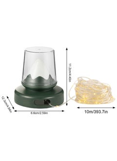 CMGTYYD Portable Camping String Lights Led Camping String Lights 2 in 1 Camping Lantern 32.8ft Camping String Lights, Camping Lantern with Lighting Modes, Rechargeable Outdoor String Lights for Outdoor  - Image 5