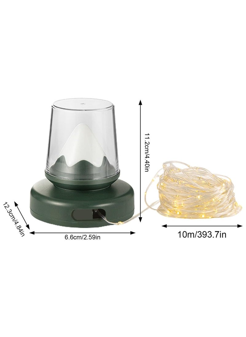 CMGTYYD - Portable Camping String Lights Led Camping String Lights 2 in 1 Camping Lantern 32.8ft Camping String Lights, Camping Lantern with Lighting Modes, Rechargeable Outdoor String Lights for Outdoor - Image 1