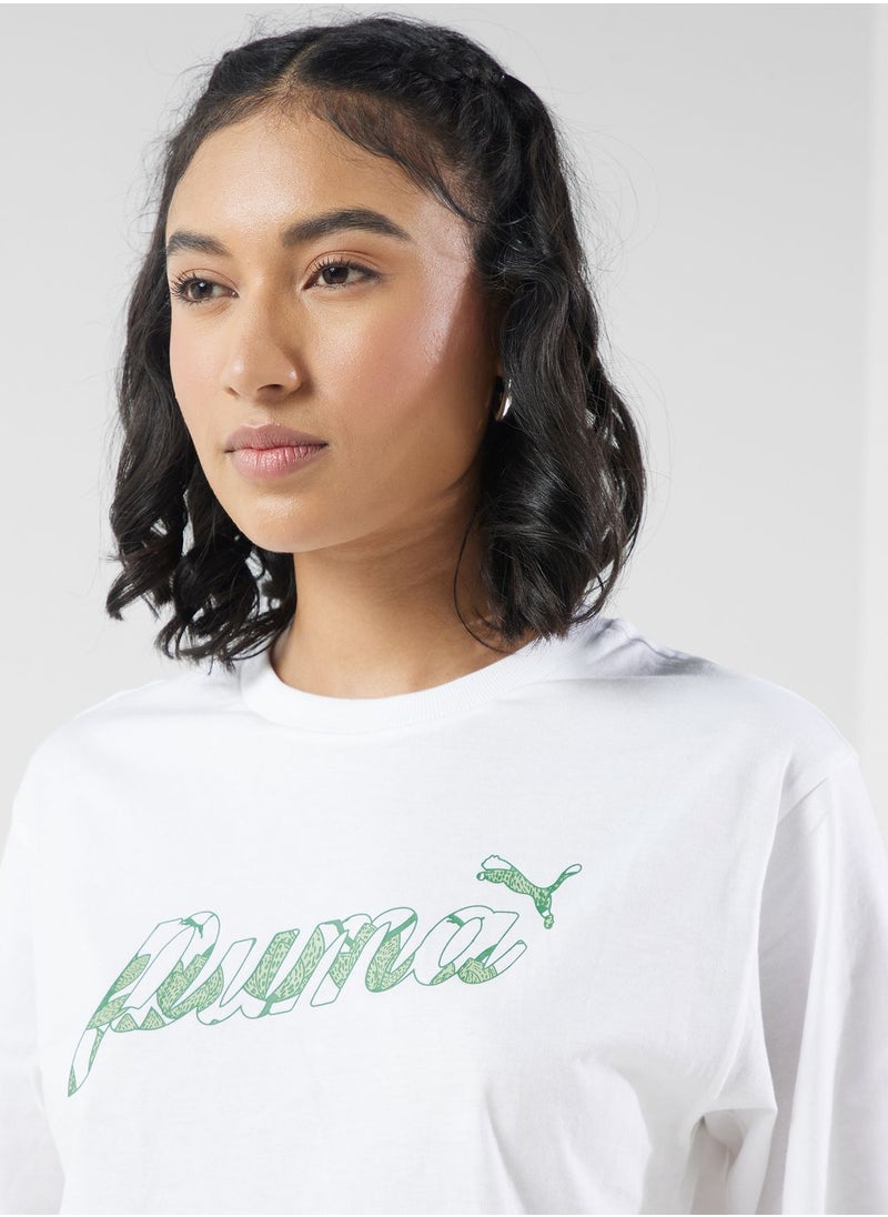 PUMA - Essential Blossom Graphic T-Shirt - Image 1