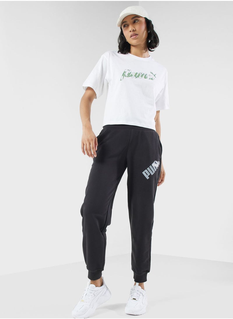 PUMA - Essential Blossom Graphic T-Shirt - Image 1