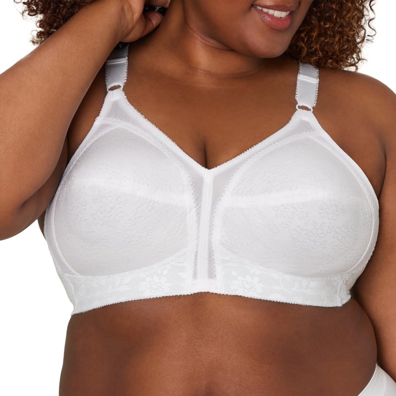 PLAYTEX Womens 18 Hour Sensational Support Wireless Us0020 Bras, White, 38C US - Image 1