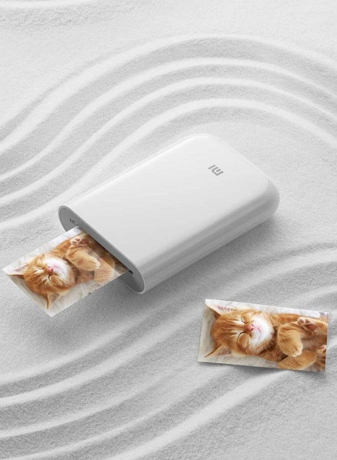 Generic Pocket photo printer, that is, pasted photo paper, Mijia photo printer, photo paper, outdoor portable color album, pocket printer, photo paper, 20 pieces  - Image 1