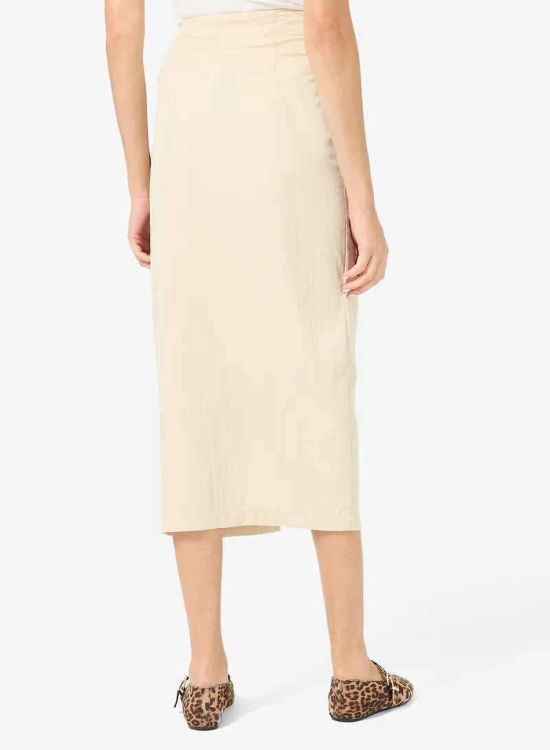 Ginger  Wrap Midi Skirt for Women | Best Price UAE
