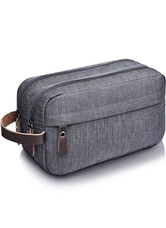 ZCM-HAPPY Travel Large-Capacity Waterproof Oxford Cloth Hand-Held Toiletries Cosmetic Storage Bag  - Image 1