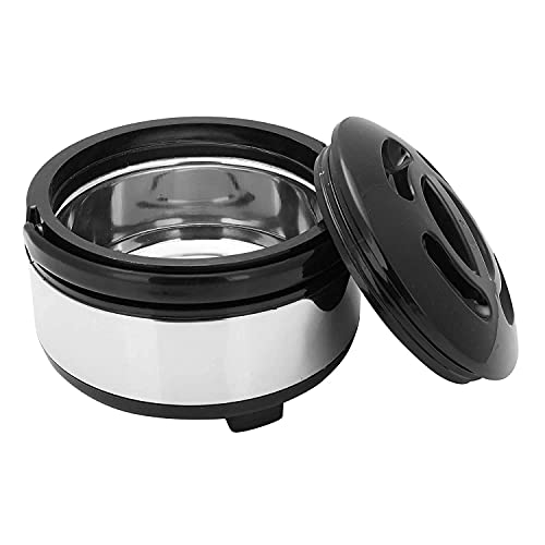 Dr. Equipment All Season Stainless Steel Solid Casserole (1.5 L, 2 L, 2.5 L, Silver) - Set of 3 - Image 4