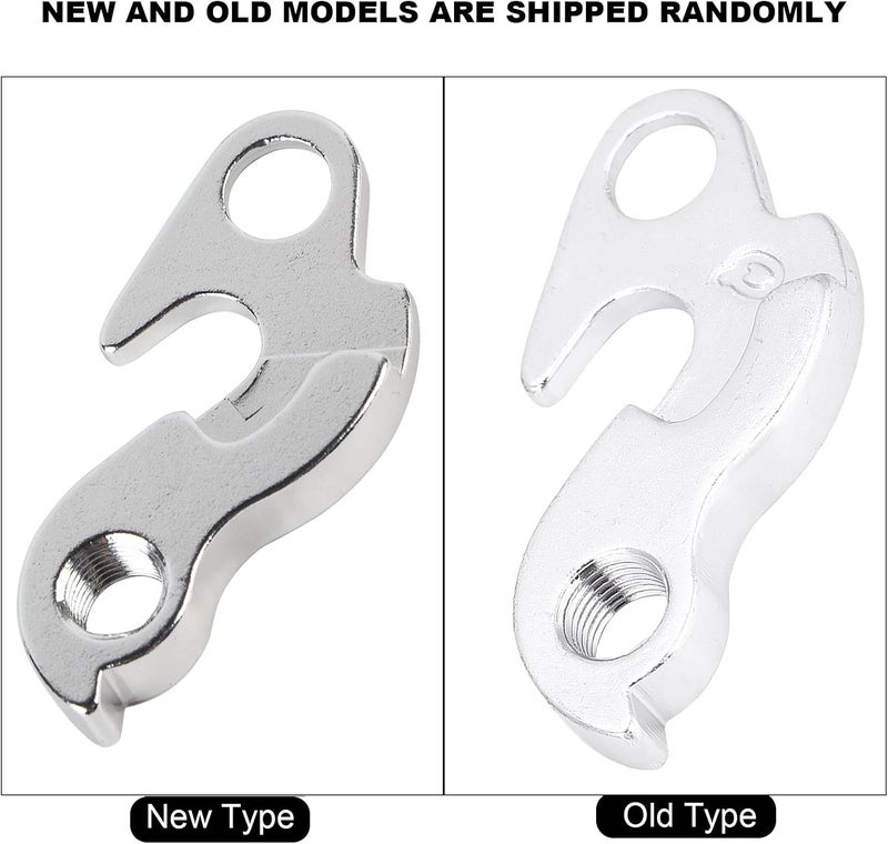 Horoper Tail hook1pc Cycling Aluminium Alloy Rear Gear Mech Derailleur Hanger Hook Dropout Frame Silver002  - Image 5