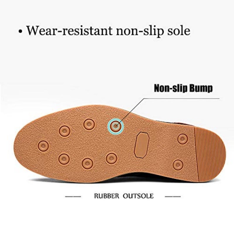Men's Dress Shoes Genuine Cow Leather Oxfords Business Casual Shoes - Image 3