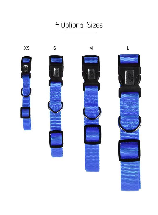 NIBEMINENT 3-Piece Adjustable Harness And Leash Set Blue/Black 13centimeter - Image 4