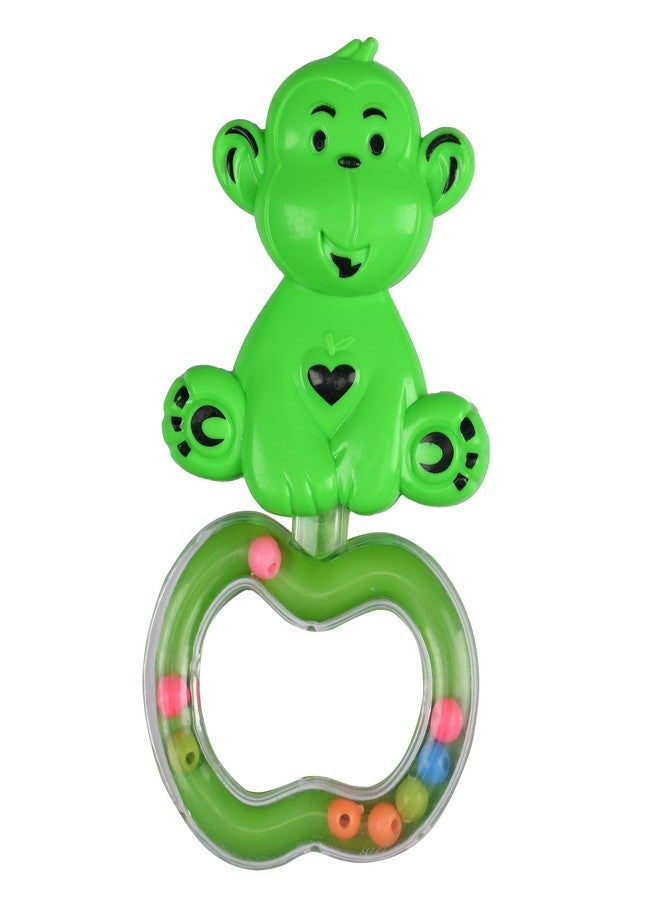 Gurbik Baby Animal Rattle teether Toy for Babies,Non Toxic Plastic(Pack of 3)- Multicolor - Image 2