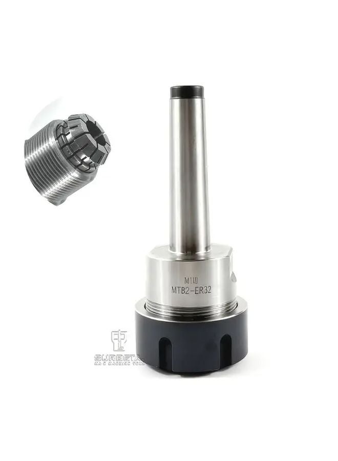 MTB2 ER32 Morse Taper 2 Pull Type Tool Holder For Milling And Drilling Machines - Image 3